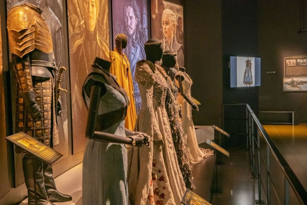 Panasonic Connect Game of Thrones Studio Tour costumes display