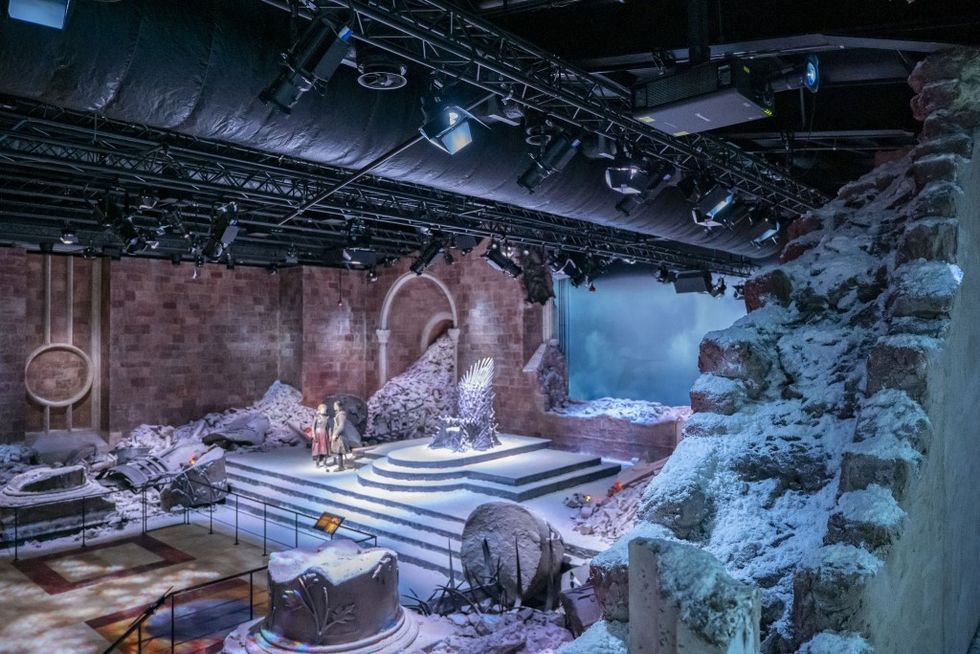 Panasonic Connect Game of Thrones Studio Tour set