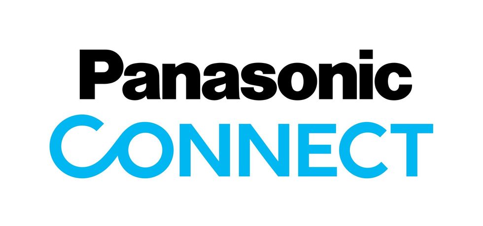 "Panasonic Connect logo with 'C' as an infinity symbol."