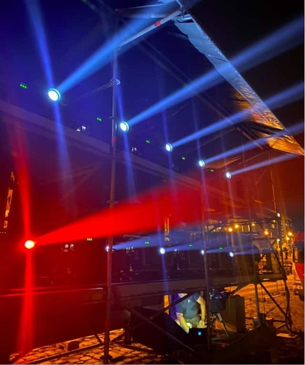 Panasonic projection mapping