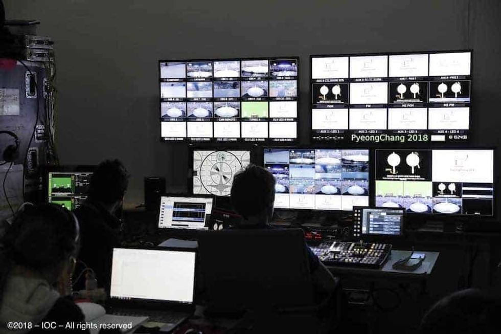 Panasonic surveillance PyeongChang 2018