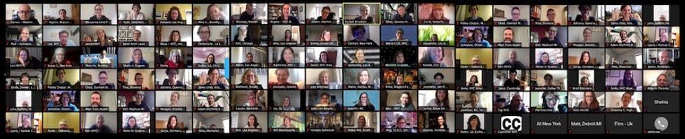 Pandemic as Portal attendees Cooper Hewitt