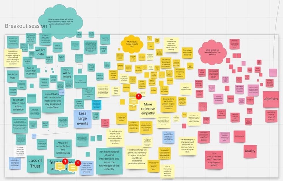 Pandemic as Portal Breakout session Cooper Hewitt Carolyn Royston
