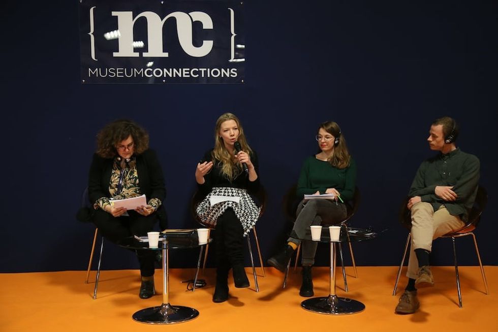 panel of speakers at Museum Connections 2020