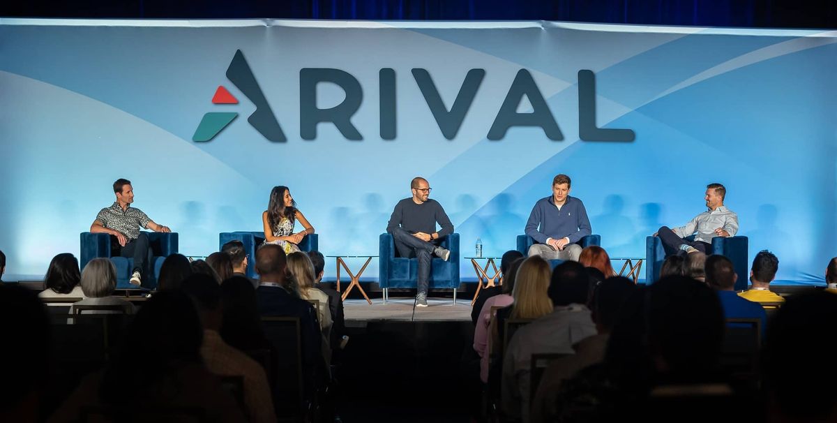 Panel speaking at Arival San Diego
