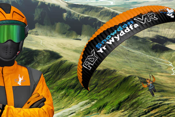 ParadropVR - Fly Snowdon frontgrid