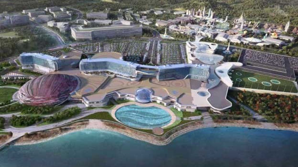 Paramount korea theme park at Inspire IR by Mohegan