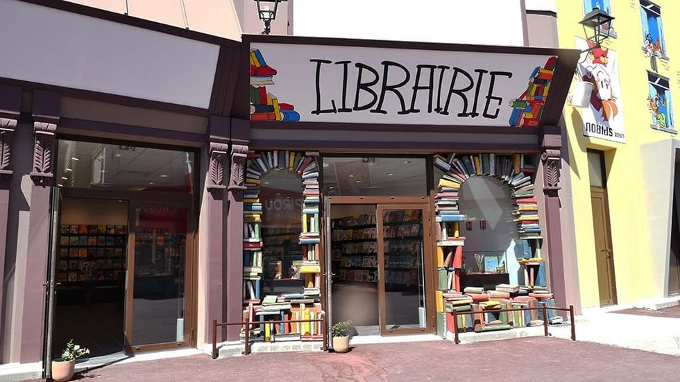 Parc Spirou Librairie shop