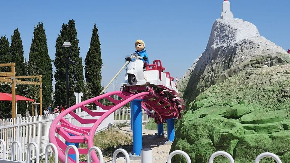 Parc Spirou seccotine coaster