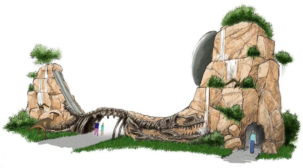 Parc St Paul Dino Disko Family Rides Europe 2019