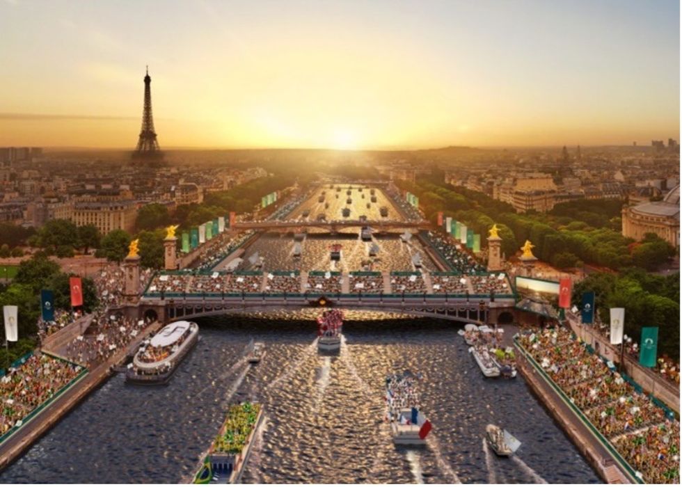Paris Olympics opening