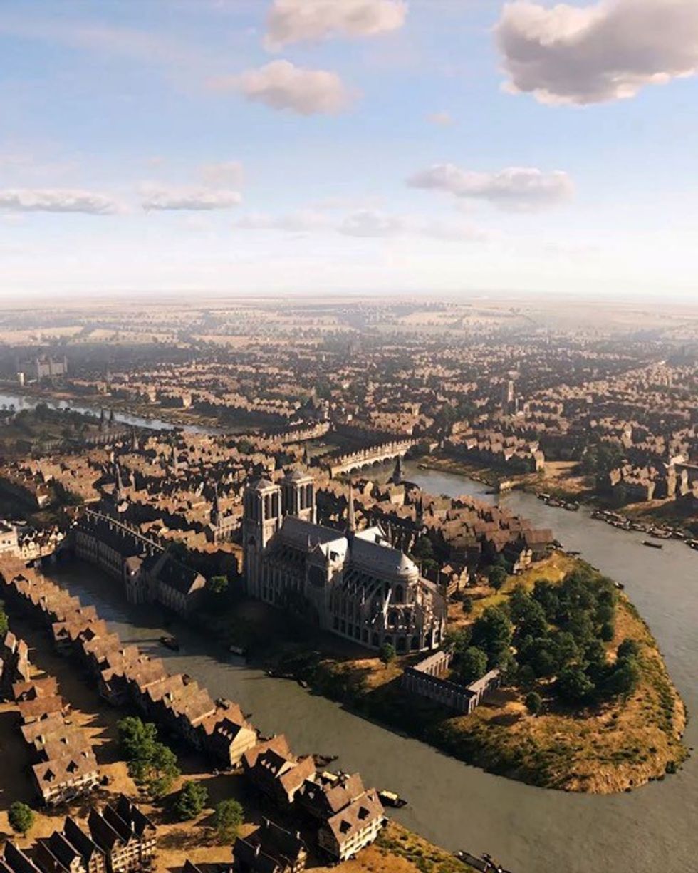 Paris Time Travel - residential area