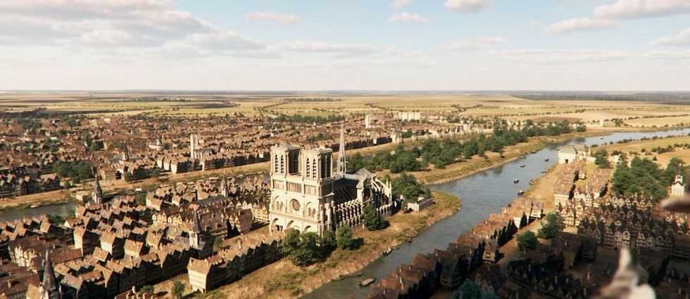 Paris Time Travel - river