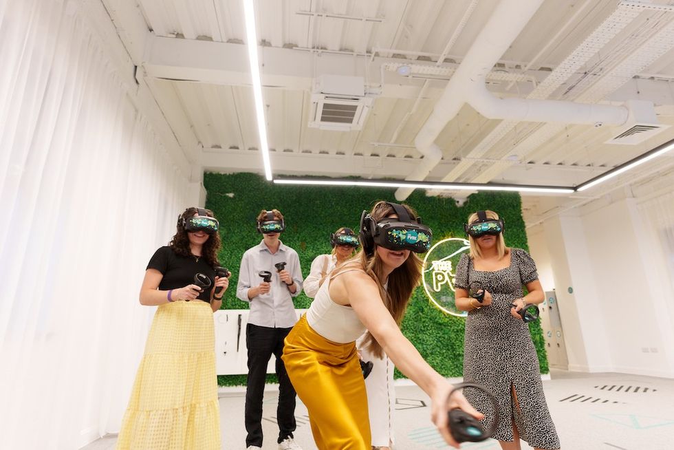 Park Playground Action Shot