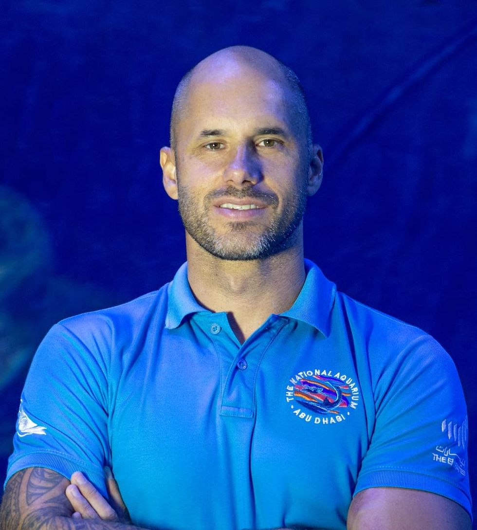 Paul Hamilton National Aquarium Abu Dhabi