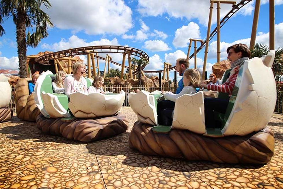 paultons park lost kingdom boulderdash