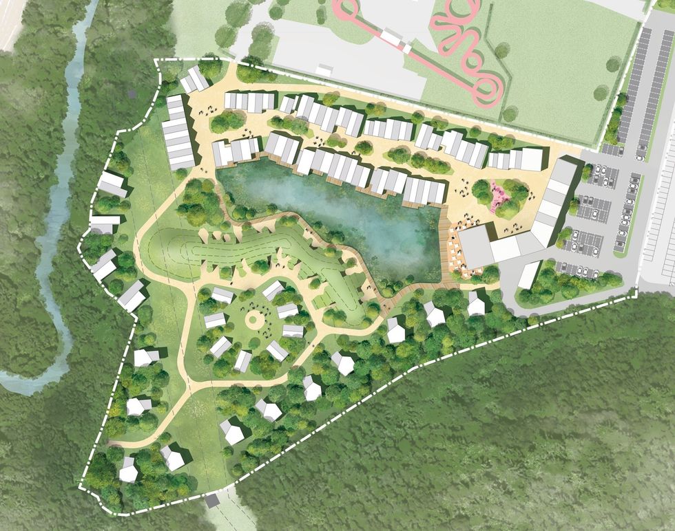 paultons park resort masterplan