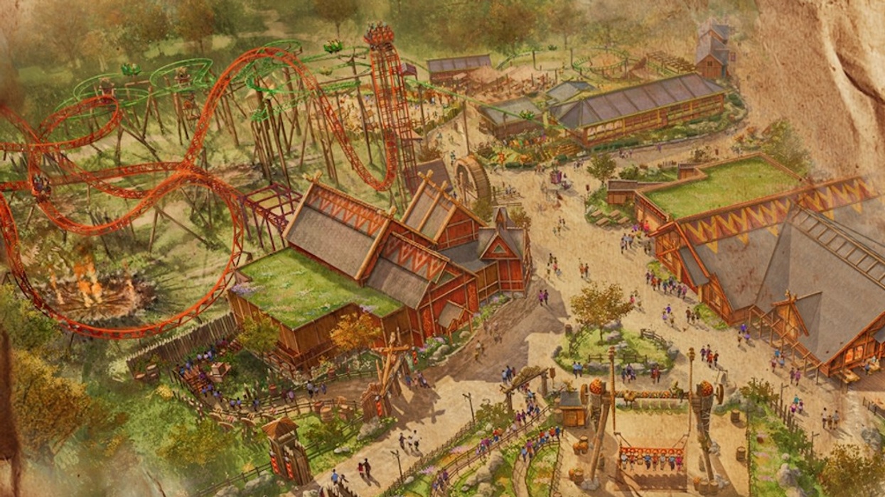 paultons park valgard viking land