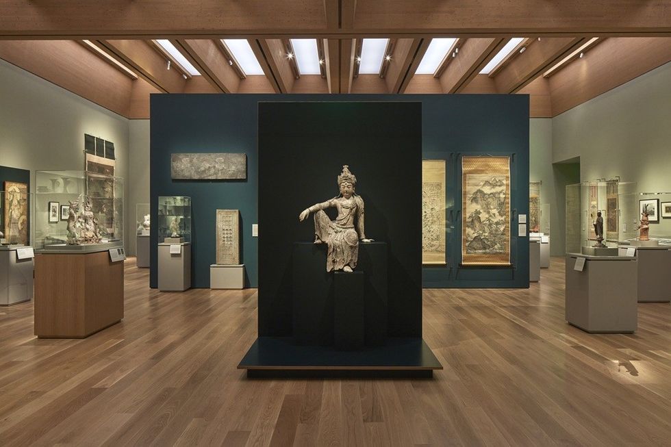 Pavilion of Asian art, Princeton University Art Museum, 2025. Courtesy of the Princeton University Art Museum. Photo: Richard Barnes