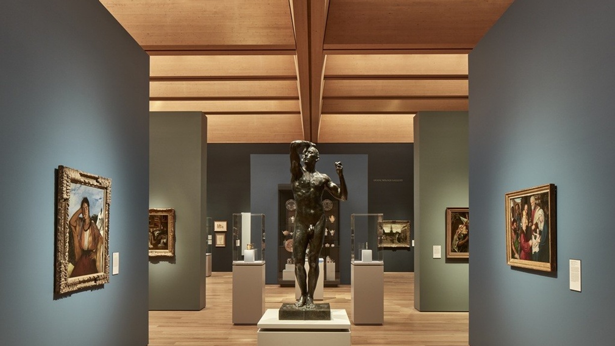 Pavilion of European art, Princeton University Art Museum, 2025. Courtesy of the Princeton University Art Museum. Photo: Richard Barnes