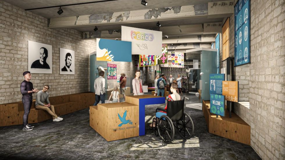 Peace Museum rendering Creative Core