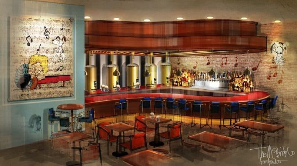 peanuts cafe concept