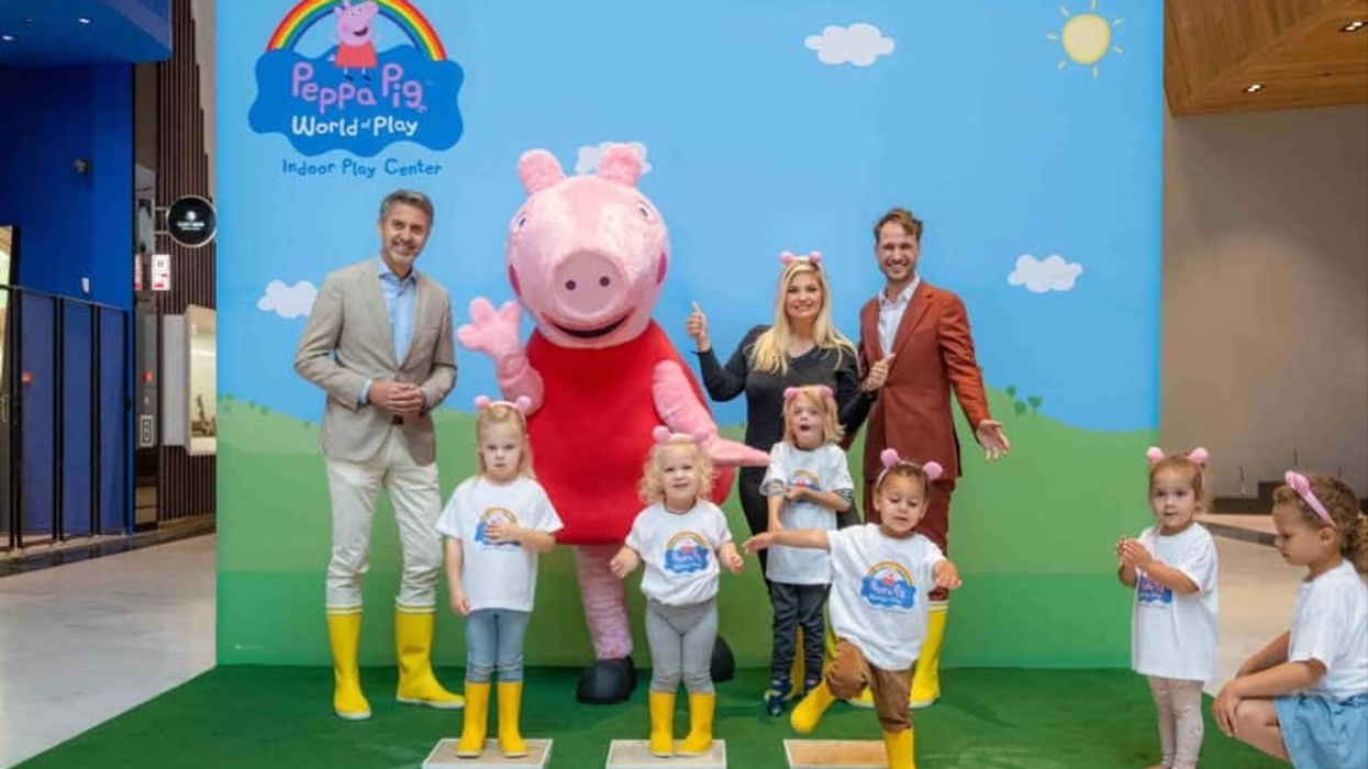 peppa pig play centre opening