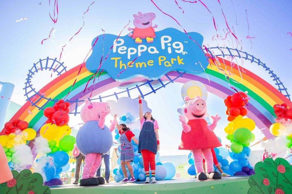 peppa pig theme park florida grand opening
