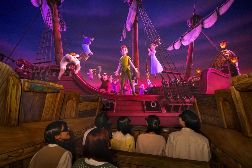 Peter Pan\u2019s Never Land Adventure at Tokyo DisneySea