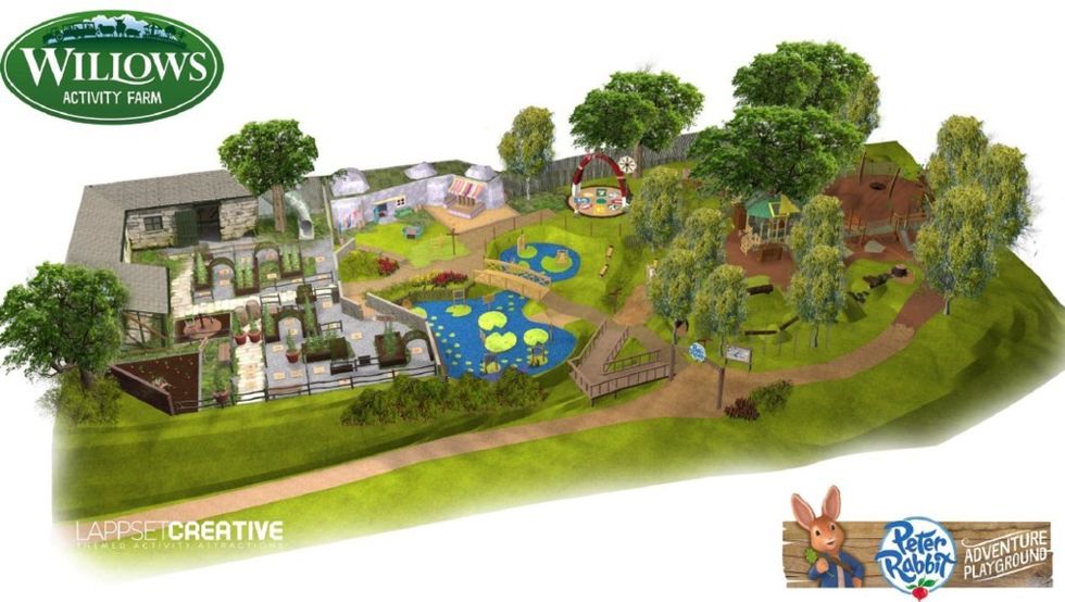 Peter Rabbit Adventure Playground Willows Activity Farm Lappset