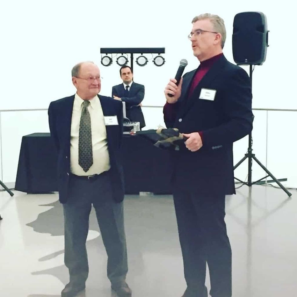 PGAV 2018 Christmas Party Bill Castle and Mike Konzen