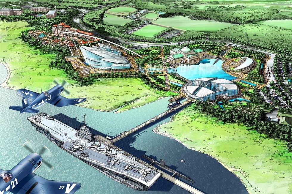 PGAV Bill Castle Rendering Patriots Point Mount Pleasant SC