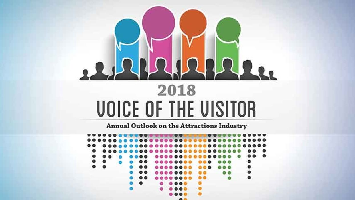 PGAV Destinations release Voice of the Visitor 2018 attractions industry forecast report