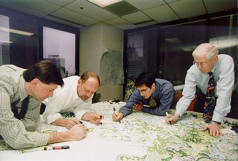PGAV John Kemper, Bill Castle, Anselmo Testa, and Phil Greene