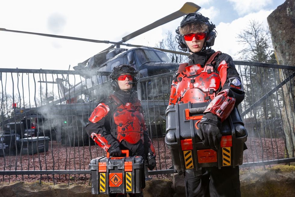 Phalanx at Nemesis Alton Towers