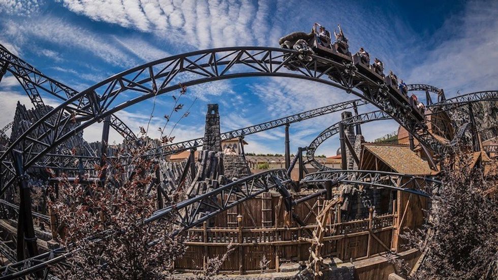 Phantasialand taron best themed roller coasters