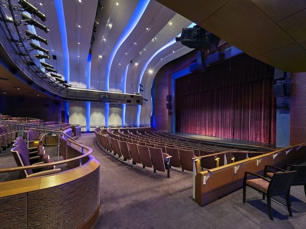 Photo of the theater at the Museum of the Bible