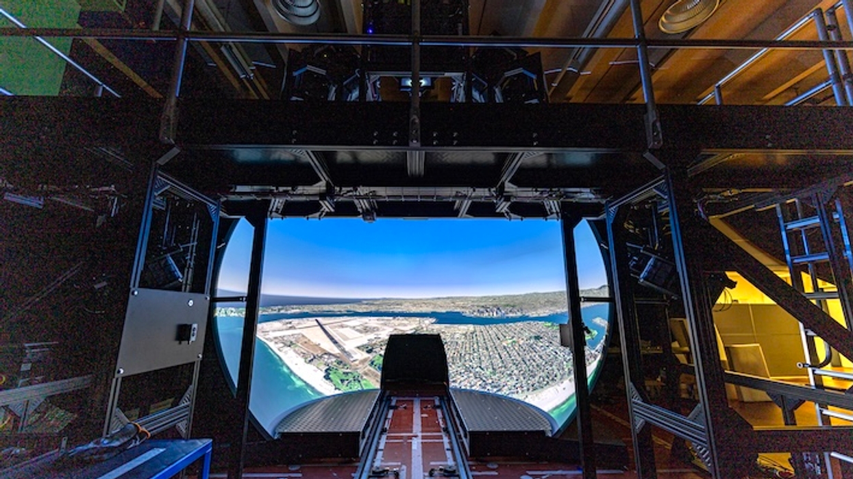 Pilatus Aircraft’s PC-7 MKX Flight Training Devices offer a 220 degree field of view