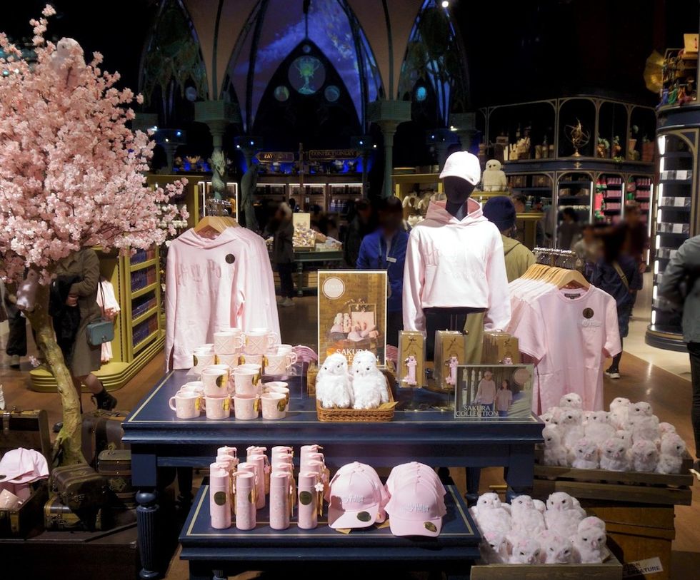 Pink Sakura Collection warner bros retail tokyo