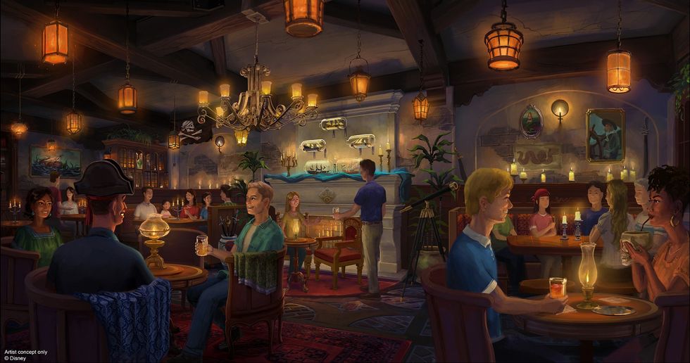 pirates of the caribbean lounge magic kingdom