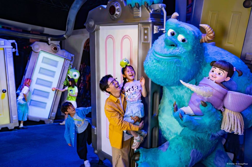 Pixar Adventurous Journey Monsters Inc photo opportunity