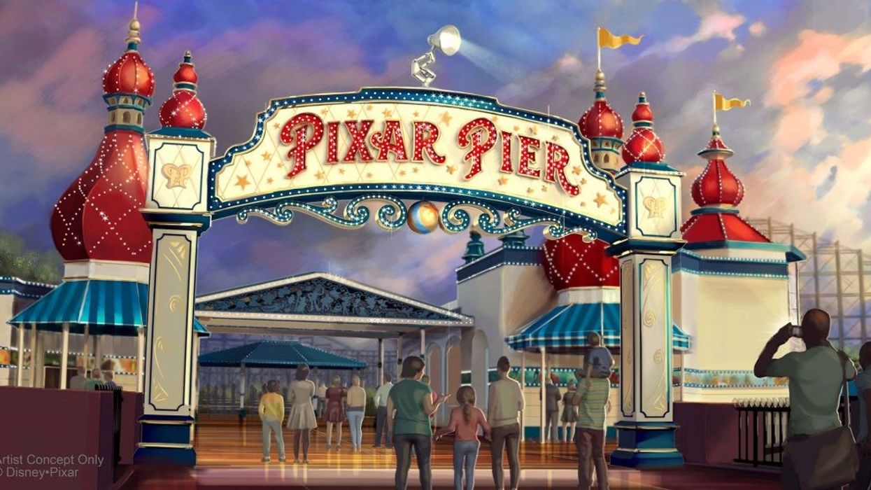 Pixar Pier at Disney California Adventure.