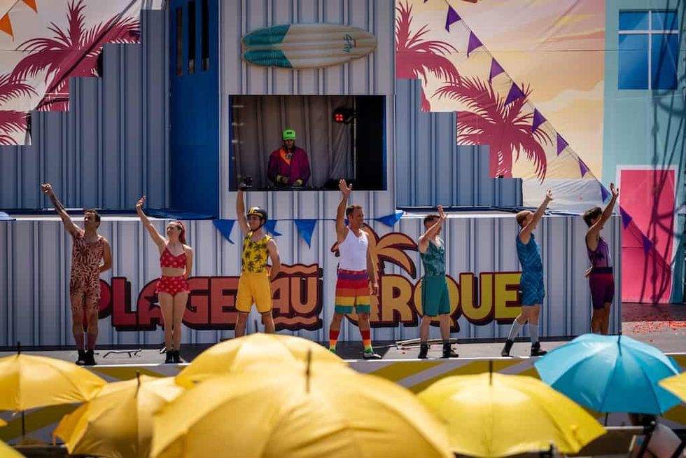 PLAGE AU CIRQUE_FUTUROSCOPE SUMMER SHOW
