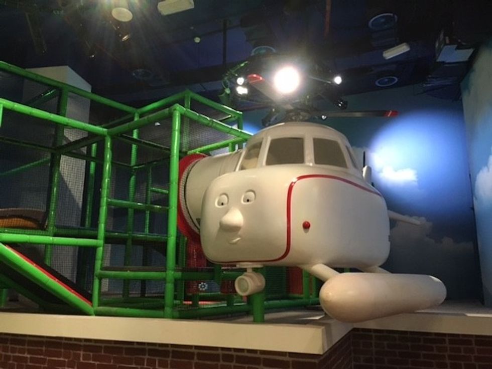 Plane at Thomas and Friends Mattel Play Town Dubai