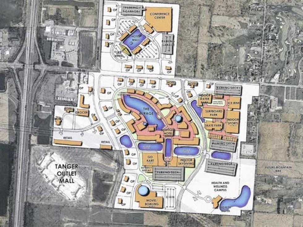 Planet Oasis multi-billion retailtainment complex planned for Ohio