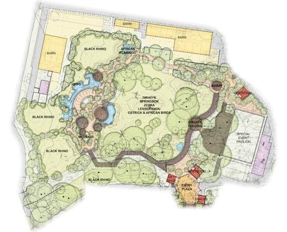 Plans for African Savannah FWZ