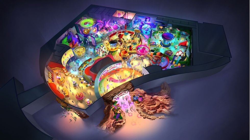 Play Doh attraction concept Saudi