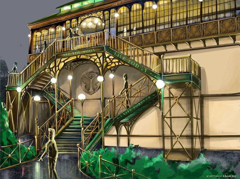 Plopsaland De Panne_The_Ride_to_Happiness_by_Tomorrowland