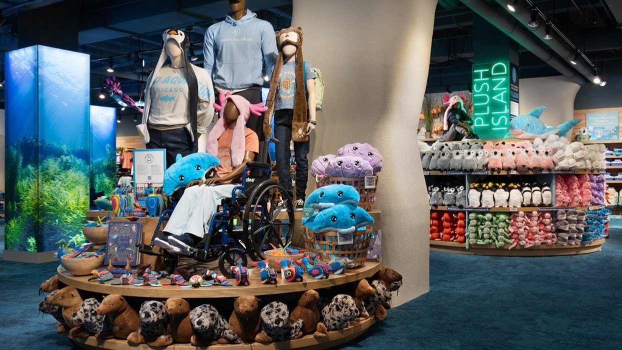 Plush toys at Shedd Aquarium