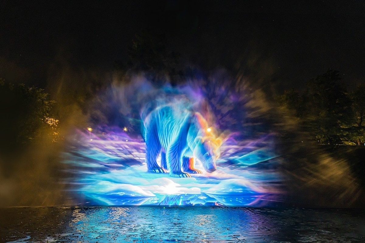 Polar Bear Projection